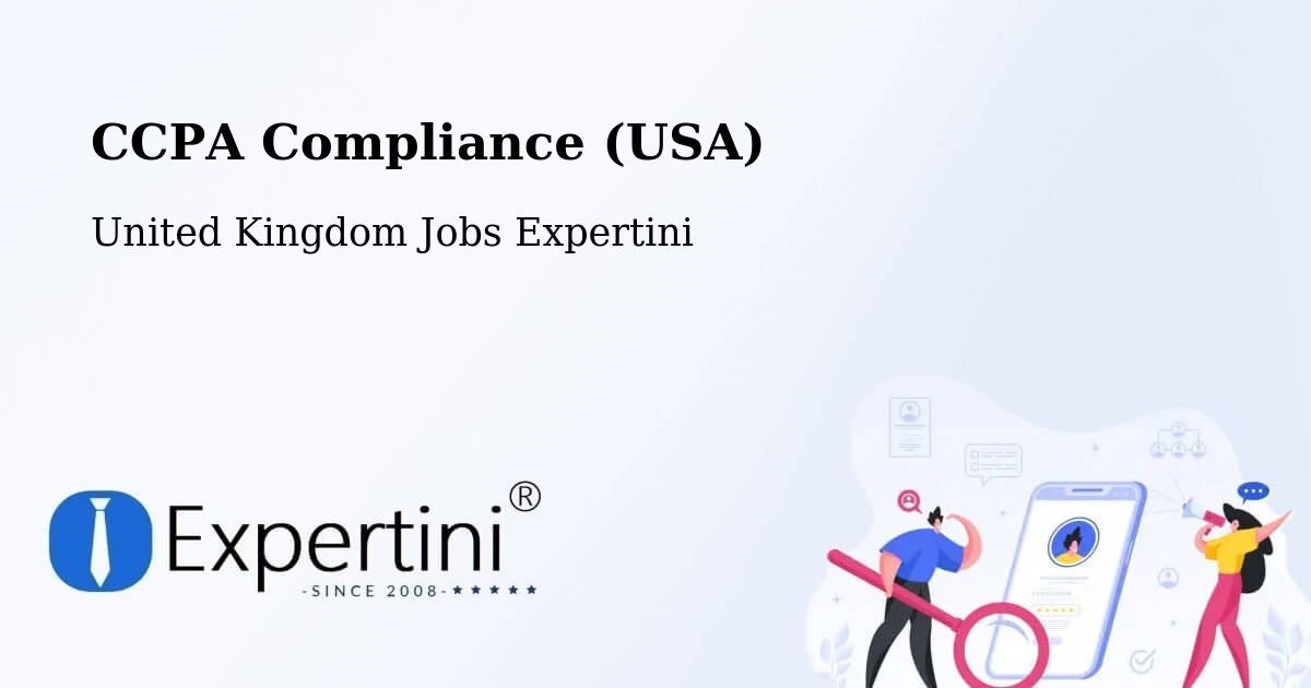 CCPA Privacy Rights & Compliance Notice – Oxted - United Kingdom Jobs Expertini
