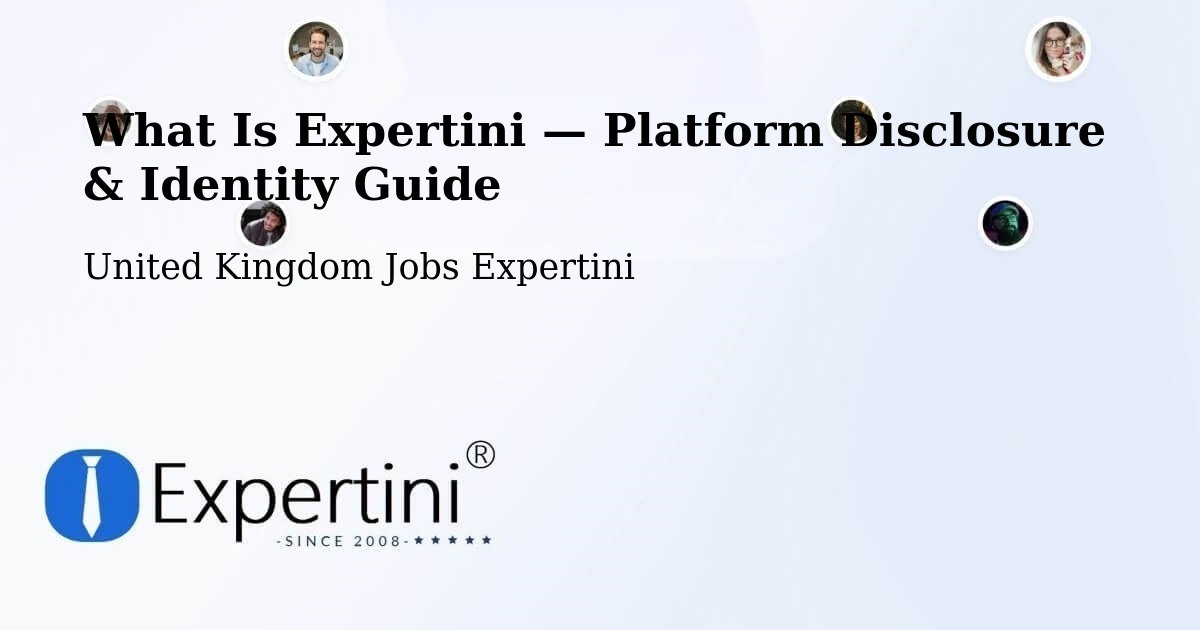 What Is Expertini — Platform Disclosure & Identity Guide – Oxted
